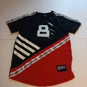 Men Black and Red Graphic Tee